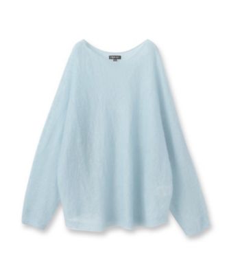 キッドモヘヤ素材】ラウンドヘムニット（2002528721