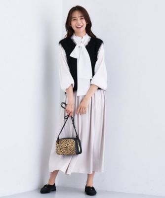 モールベスト フェザーモールニットベスト（2002528724） | INDIVI