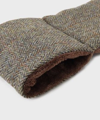 HARRIS TWEED／ハリスツイード】中綿入り差込マフラー