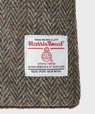 SHIPS × Harris Tweed シップス ハリスツイード HARRIS TWEED／ハリスツイード】中綿入り差込マフラー