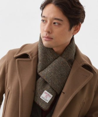 HARRIS TWEED／ハリスツイード】中綿入り差込マフラー