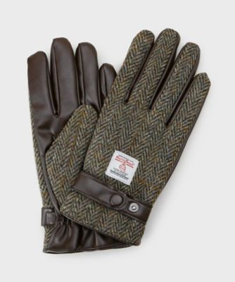 HARRIS TWEED／ハリスツイード】ハリスツイードグローブ
