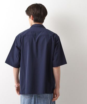 CAVEダブルフラップ半袖シャツ【吸水速乾／ストレッチ／洗濯機OK