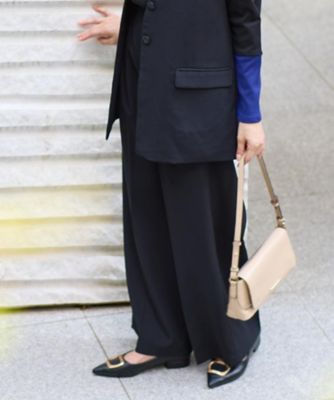 きれいめもカジュアルもお任せ】2タックワイドパンツ