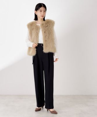 フェイクファーベスト（2002528822） | THE SHOP TK (Women