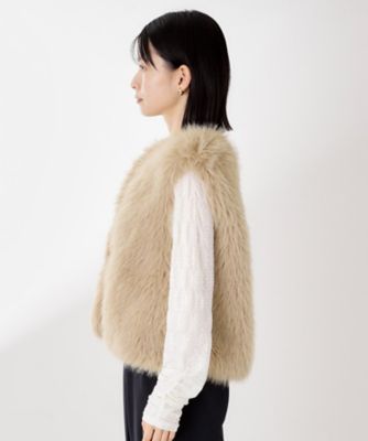フェイクファーベスト フェイクファーベスト（ベスト） | THE SHOP TK(Women)（ザ