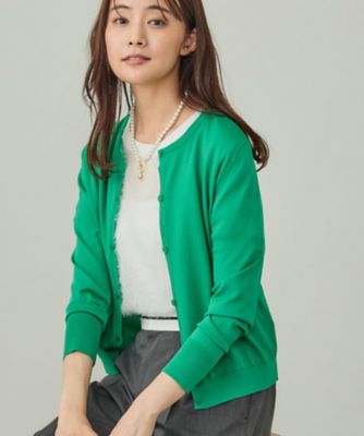 通年活躍！／アンサンブル可能】クルーネックカーディガン