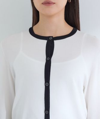 通年活躍！／アンサンブル可能】クルーネックカーディガン