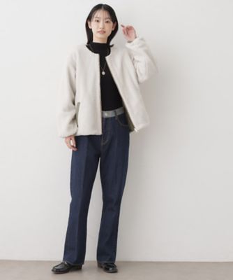 2WAY】リバーシブルタフタボアアウター（2002528905