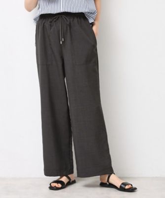 ＜Dessin (Women)＞【ウエストゴム】アウトポケットワイドパンツ（ＸＳ～Ｌ）（２００２５２８９０６）