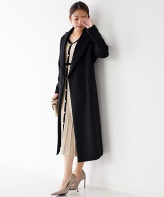 カシミヤ100％／日本製】ロングガウンコート（2002528918