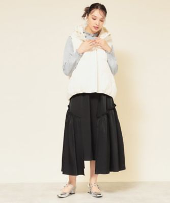 フード付き／2色展開】ダウンベスト（2002528938