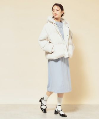 プリーツレイヤードピュアダウン】（2002528941） | SUNAUNA