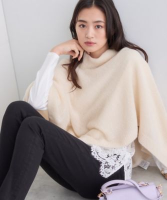 エアリー素材】ブークレケープポンチョ（2002529022