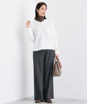 洗える】エアリーシャギートップス（2002529038） | INDIVI