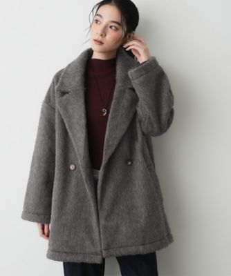 ＜Dessin (Women)＞シャギーコート（２００２５２９０６２）