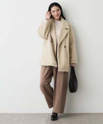 シャギーコート（2002529062） | Dessin (Women)/デッサン