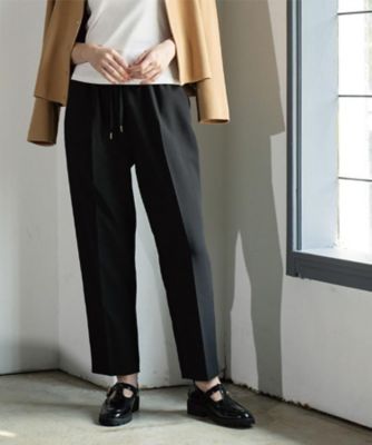 【SALE】OPAQUE.CLIP (Women)/オペークドットクリップ 《SS-LLサイズ》ストレッチ美脚イージーテーパードパンツ【防シワ/洗濯機洗い可】(2002529063) クロ019 パンツ・ズボン【三越伊勢丹/公式】