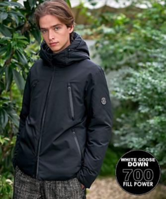 【送料無料】DRESSTERIOR (Men) /ドレステリア【700フィルパワー/高品質ダウン】ウォータープルーフ ホワイトグースダウン(2002529139) クロ019 コート・ジャケット【三越伊勢丹/公式】