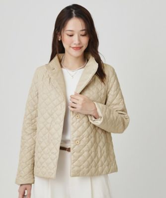 ＜COUP DE CHANCE (Women)＞【軽い着心地】中綿キルトジャケット（２００２５２９１９６）