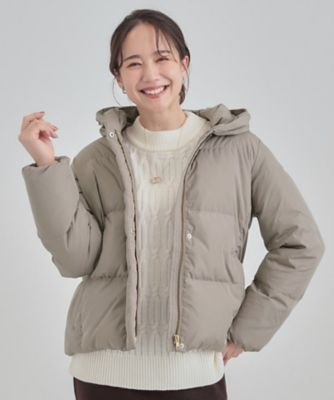 撥水／洗える】ショートフーディーダウン（2002529745