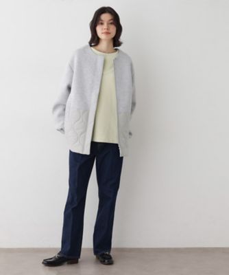 洗える】ダンボールコンビノーカラーコート（2002529846