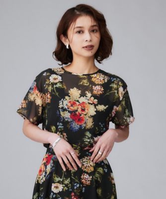 【秋冬衣料】 shanti / ブラウス アンティークフラワー Shanti Shanti ミラーワーク風刺繍ブラウス【WEB限定】 / シャツ