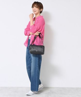 【hiroko】ジュート×ブラックデニム くりぬき持ち手肩がけショルダー付 チコ トートショルダーS | 豊岡鞄公式オンラインストア