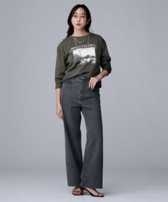 洗える／コットン100％】グラフィックロンT（2002529954