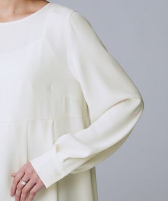 アンタイトル（UNTITLED）/【重ね着きれいめトップスフォーマル】レイヤード ペプラムブラウス 洗える／重ね着／フォーマル】レイヤード ペプラムブラウス
