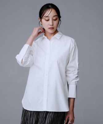 ＜UNTITLED (Women)＞【洗える／コットン１００％】リッチベーシックシャツ（２００２５２９９６０）