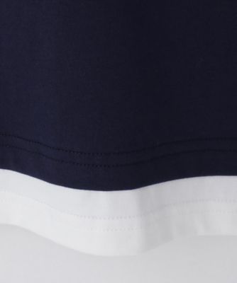 【１１０－１６０】ダブル衿半袖Ｔシャツ（２００２５２９９８８）