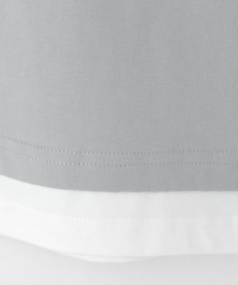 【１１０－１６０】ダブル衿半袖Ｔシャツ（２００２５２９９８８）