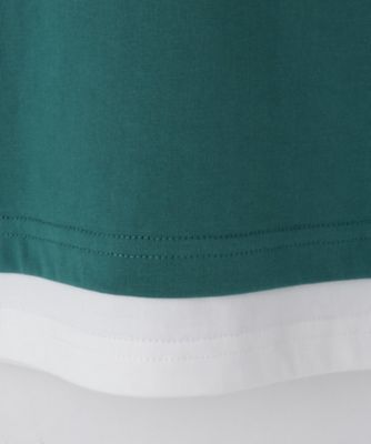 【１１０－１６０】ダブル衿半袖Ｔシャツ（２００２５２９９８８）