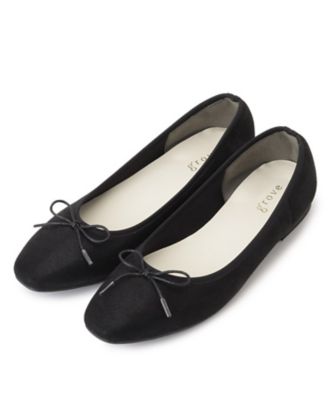 GROVE (Women)/グローブ 【人間工学】つつまれフィットバレエシューズ (抗菌防臭加工裏地使用)(2002530084)