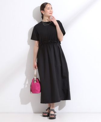 【マユ】センソユニコ　ドッキングワンピース　ゆったりワンピース　38 S－LL】シルエットが変えられる ドッキングワンピース