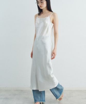 ＜CODE A (Women)＞ｒｉｂｂｏｎ　ｃａｍｉ　ｄｒｅｓｓ（２００２５３０１９６）