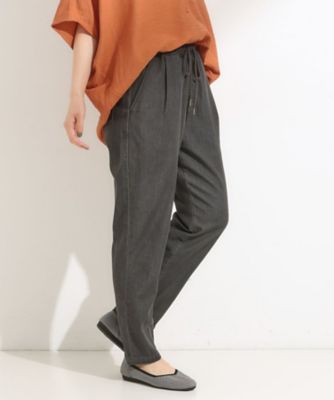 SS－LL／美脚シルエット】自然に体型カバー イージーデニム