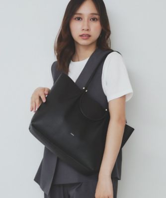 index (Women)/インデックス ダブルハンドルA4トートバッグ(2002530731) クロ019 旅行用かばん・バッグ【三越伊勢丹/公式】