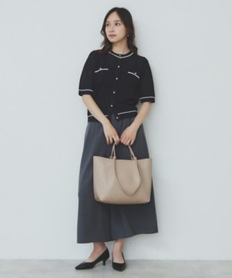 軽量合成皮革】ダブルハンドルA4トートバッグ（2002530731