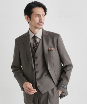 ❤️タケオキクチ❤️ベスト　サージ ベストフォーマルジレ タケオキクチ | メンズのスーツ ベスト(単品)通販 | ワールド