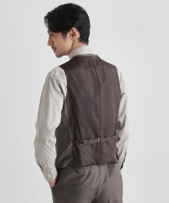 ❤️タケオキクチ❤️ベスト　サージ ベストフォーマルジレ タケオキクチ | メンズのスーツ ベスト(単品)通販 | ワールド