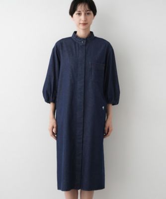 洗える】60Zデニムワンピース（2002530950） | Dessin