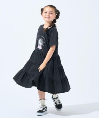 ＜SHOO･LA･RUE (Baby&Kids)＞スノードームプリントティアードカットワンピ（２００２５３０９６０）