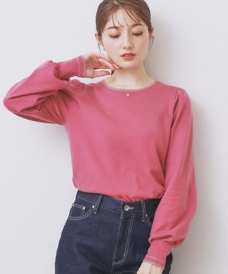 タグ付❗未使用❗シルク100%❗ マルチカラー パフスリーブセーター❗ タグ付❗未使用❗シルク100%❗ マルチカラー パフスリーブセーター