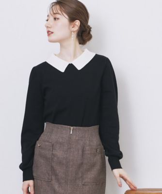 新品未使用 定価28600円 OSHIMA REI コットンニット　ライラック 新品未使用 定価28600円 OSHIMA REI コットンニット ライラック