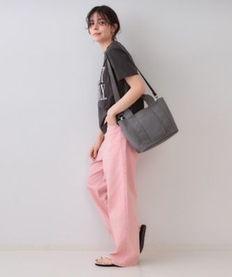 PM トートバッグ 2WAY／多ポケット】3層セパレートミドルトートバッグ