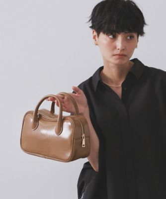 軽量／2WAY】オイル調合皮ミドルボストンバッグ