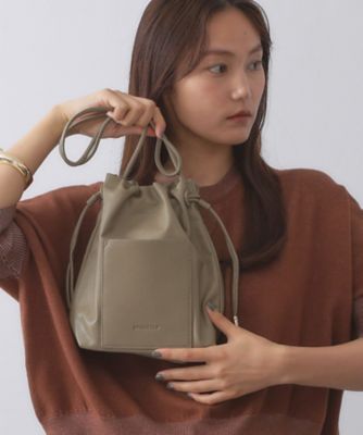 OPAQUE.CLIP (Women)/オペークドットクリップ サイドドロストミニショルダーバッグ(2002531001) チャ043 旅行用かばん・バッグ【三越伊勢丹/公式】