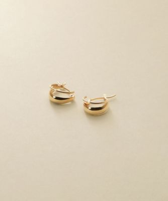 ＜COCOHNIK ONKITSCH (Women)＞Ｋ１０ブランチフープピアス（２００２５３１４１２）
